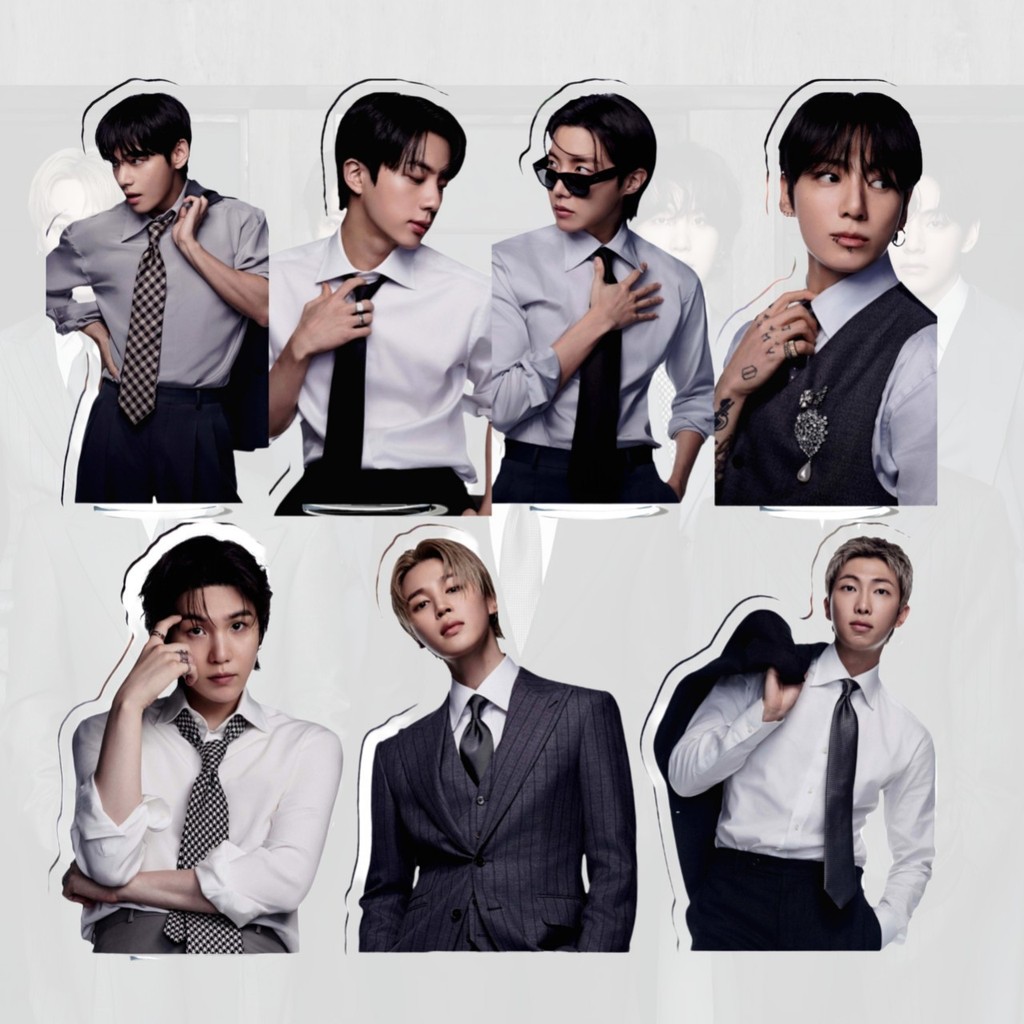 BTS 2026 Móc Khóa Album Yingyuan Acrylic Đứng Ngôi Sao Hàn Quốc Hàng Hóa KPOP Yingyuan Quà Tặng