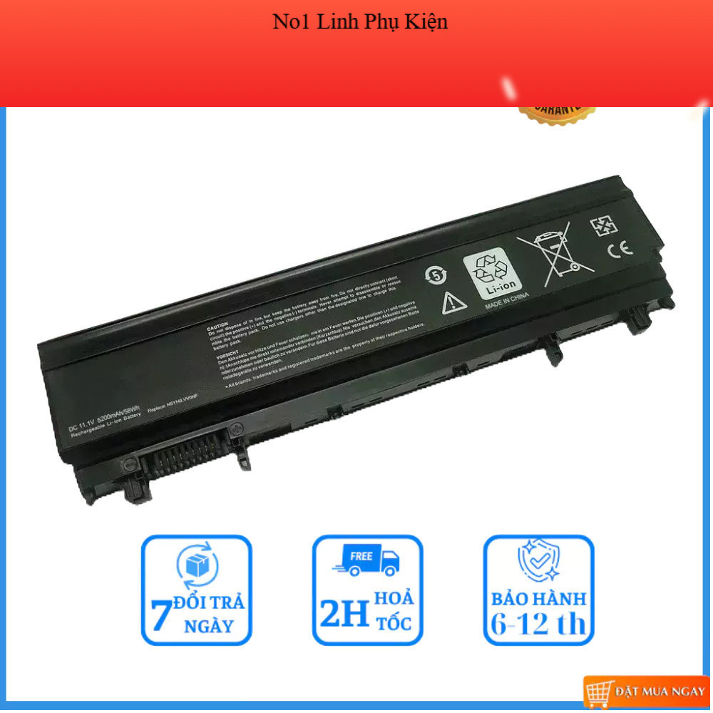 Pin thay thế cho Laptop Dell latitude E5440 E5540 VV0NF M7T5F FT6D9 7W6K0 1N9C0 F49WX N5YH9 ZIN mới 