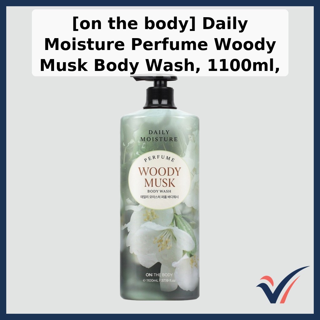 [Trên cơ thể] Nước hoa dưỡng ẩm hàng ngày Woody Musk Body Wash, 1100ml, 1pc / Sữa tắm Hàn Quốc / Hươ