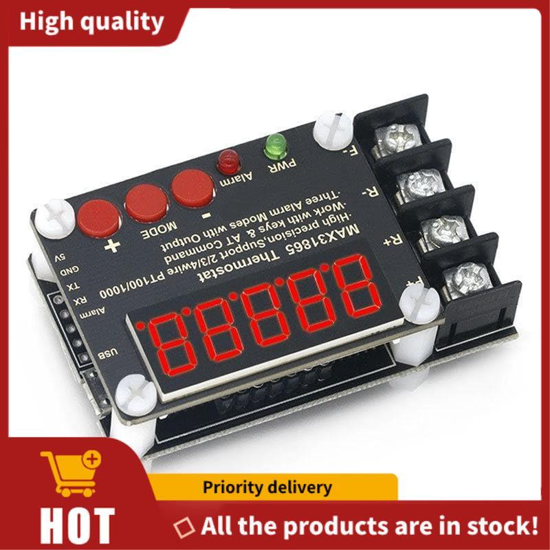MAX31865 Bộ thu mô-đun đo nhiệt độ PT100 Máy tính chủ cổng nối tiếp cho đầu ra cổng nối tiếp Ardunio
