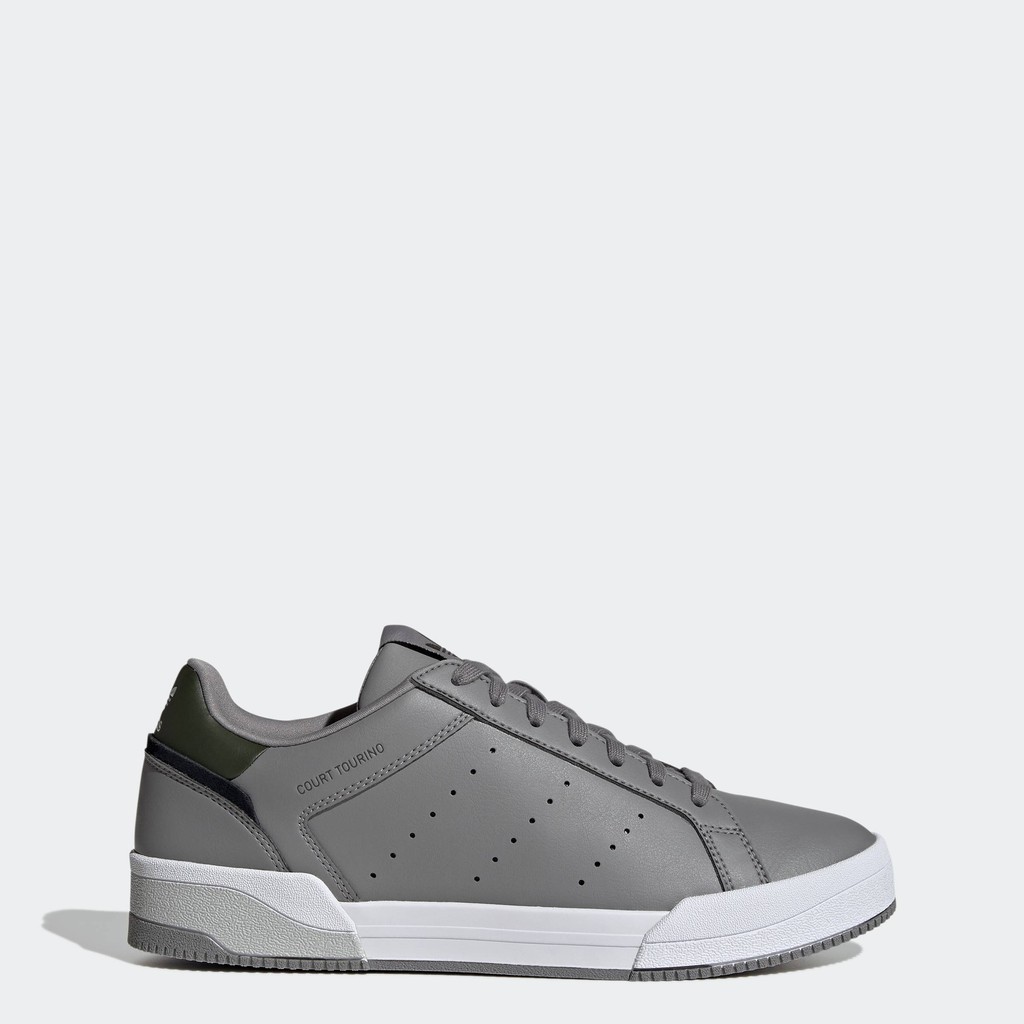 adidas Phong cách sống Giày Court Tourino Nam Xám GW1416