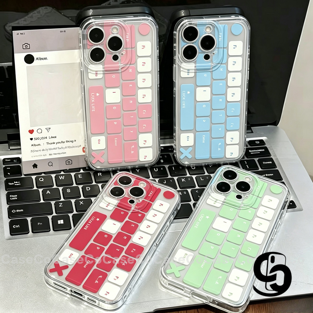 Ốp Lưng Cho Realme C67 C65 C75 C71 C63 C55 C53 C35 C15 C11 C25Y C33 C21Y C20 C21 Bàn phím có vỏ tron