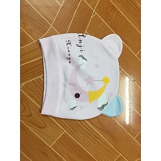 Mũ cotton sơ sinh cao cấp cho bé