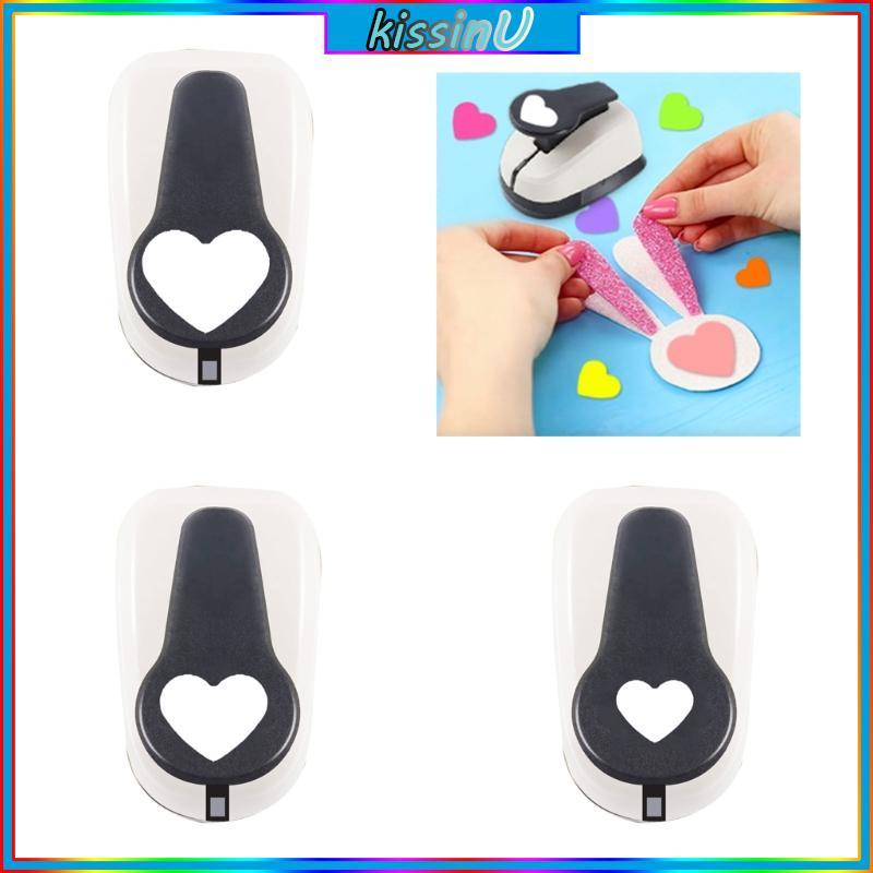 Kiss Craft Paper Punch Heart Hole Puncher cho DIY Art Craft Project Scrapbooking
