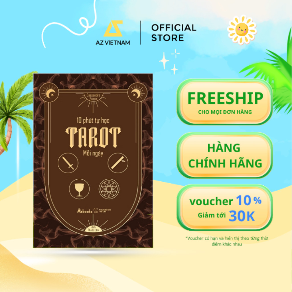 Sách - 10 Phút Tự Học Tarot Mỗi Ngày
