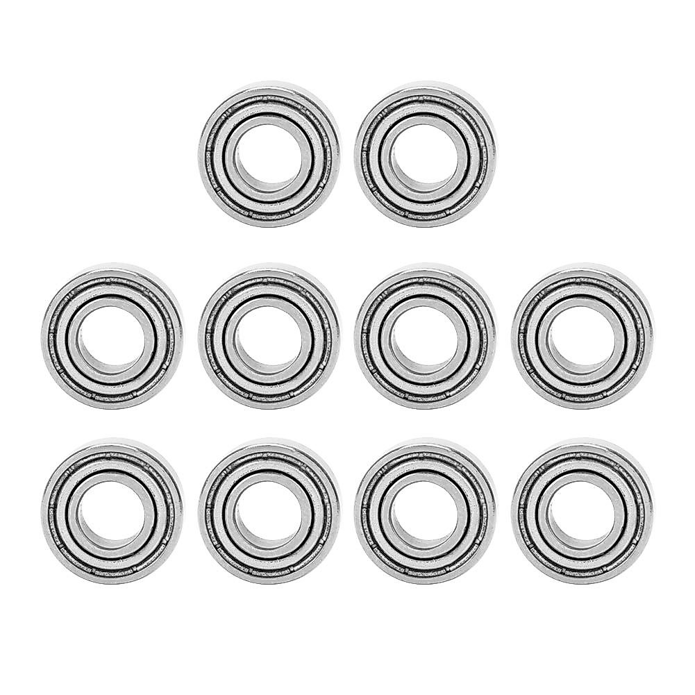 10 Chiếc 686ZZ Tốc Độ Cao Đơn Cột Với Rãnh Sâu Raceway Vòng Bi 6x13x5mm