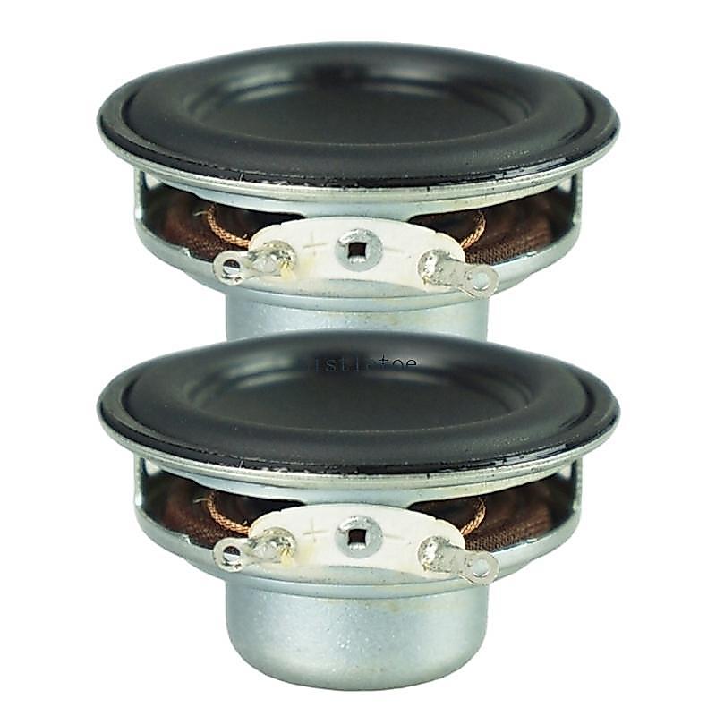 MIS 2 Chiếc Loa Từ Tính 4Ohm 8W Loa Loa Cao Su Bên Amplifi