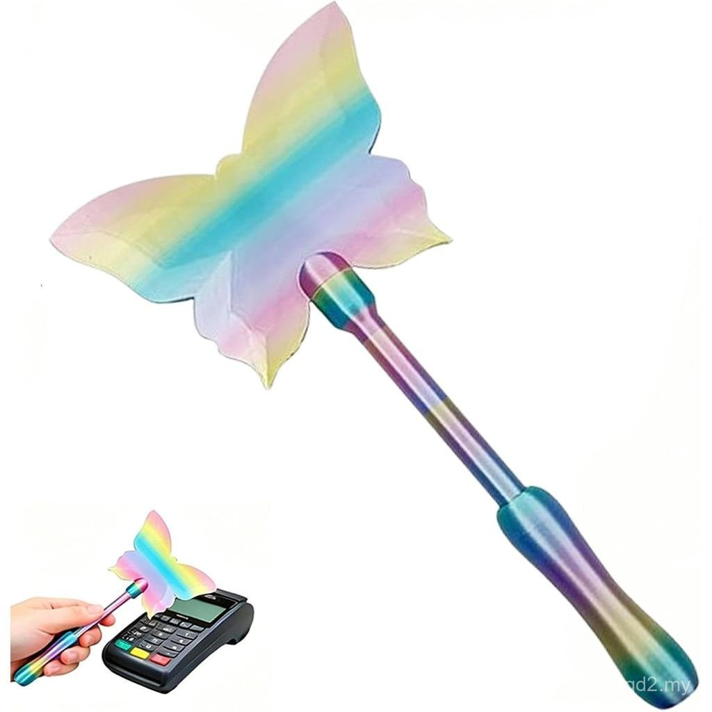 3D Printed Credit Card Wand,Fairy Wand Credit Card Holder, Credit Card Magic Wand for Tap Cards, Fan