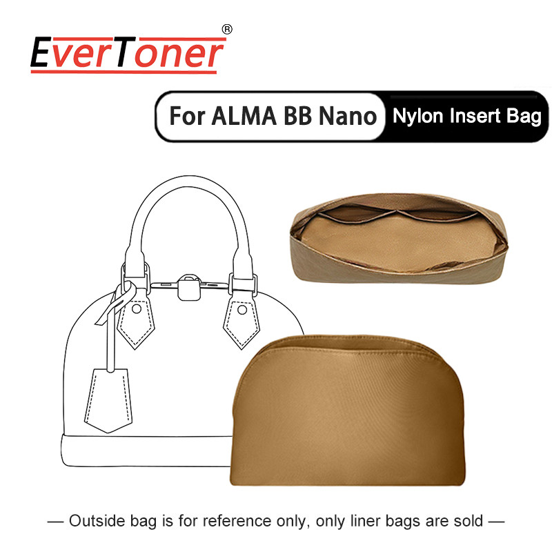 Túi Nylon EverToner Chèn cho túi xách ALMA Nano BB, Túi lót bên trong nhẹ