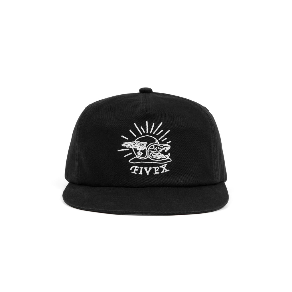 Nón/Mũ lưỡi trai FIVEX 5PANEL WINGED SKULL