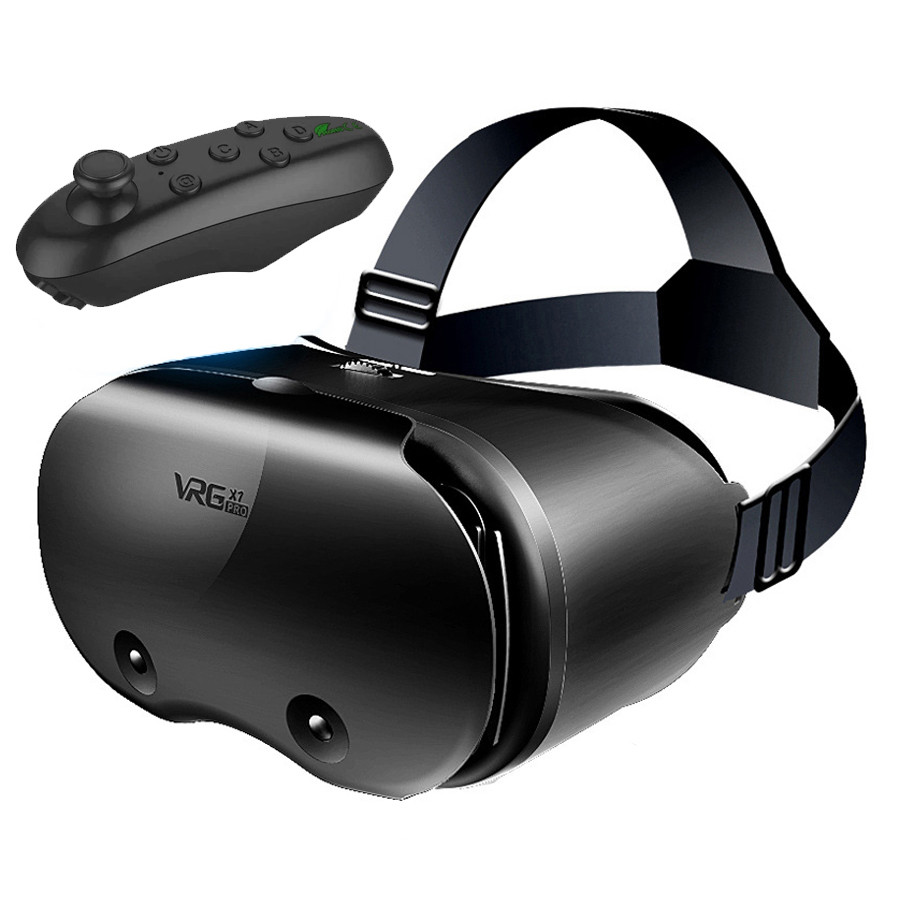 Kính VRG PRO VR Kính thực tế ảo Mũ bảo hiểm 3D Thiết bị tai nghe Ống kính thông minh cho điện thoại 