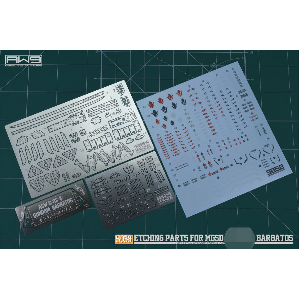 Khắc MAD cho barbatos S58 MGSD