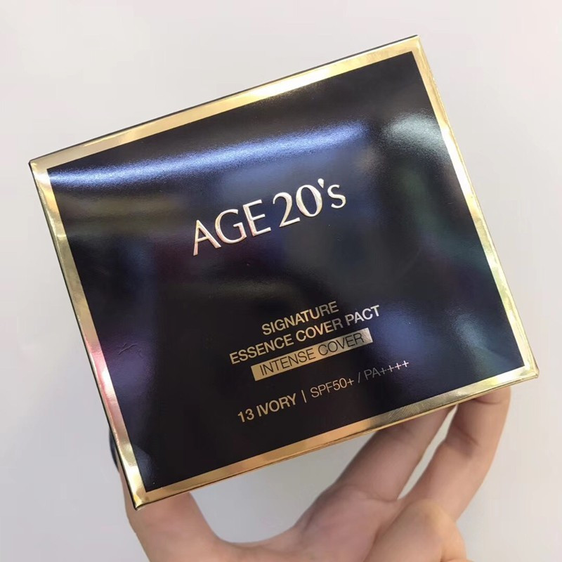 Đệm khí Aijing bốn màu chính hãng Hàn Quốc Age20 's Air Cushion BB Cream Concealer Kem che khuyết đi