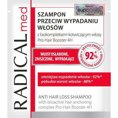 Dầu gội ngừa rụng tóc Radical Med Anti Hair Loss Shampoo 7ml - Chất lượng chuẩn Châu Âu EUPC STORE