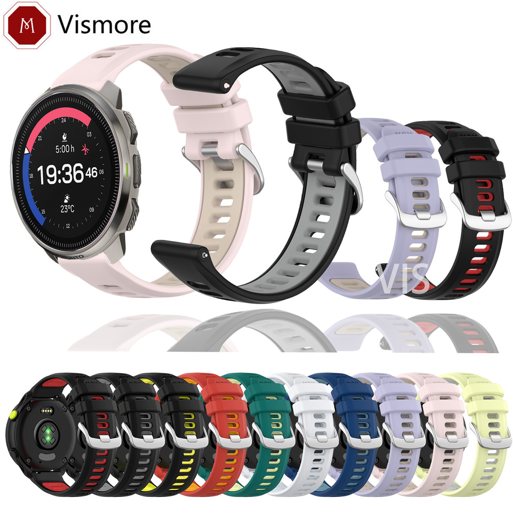 Dây đeo silicon mềm mới cho SUUNTO Run Race 9 5 3 Peak DLC / PRO SUUNTO RACE / VERTICAL / OCEAN / Fi
