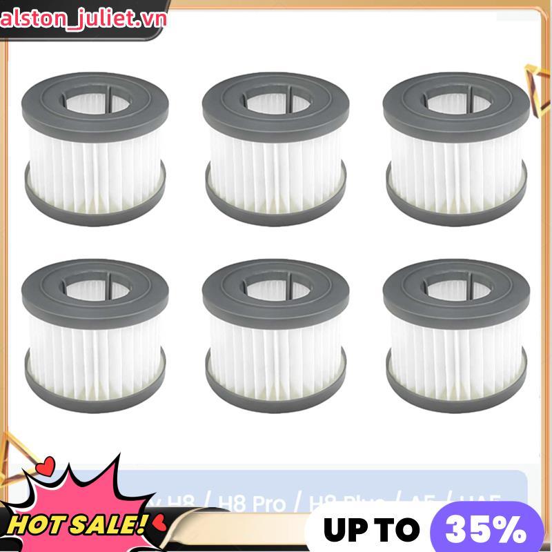 6 Bộ Lọc Hepa Thay Thế Cho H8 / H8 Pro / H8 Plus / A5 / HA5 Máy Hút Bụi Một Phần