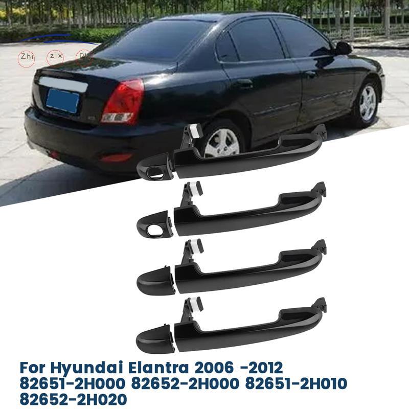 4 Cái / bộ Bên Ngoài Tay Nắm Cửa Kéo Hội Cho 2006 -2012 82651-2H000 82652-2H000 82651-2H010 Phần