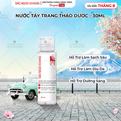 [Size du lịch] Nước tẩy trang Sắc Ngọc Khang 30ml