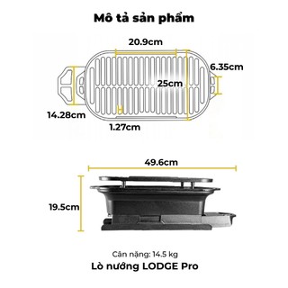 Lodge - Lò nướng Pro