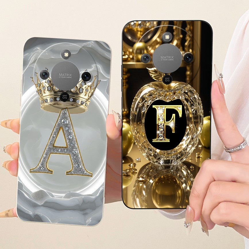 Ốp Lưng Cho Honor X70 / X70i 5G Thời Trang Ban Đầu Sơn Chữ Mờ Mềm Silicon Ốp Lưng Điện Thoại HonorX7