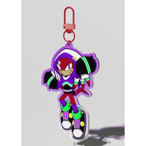 Neon Knuckles Acrylic Keychain DECOR