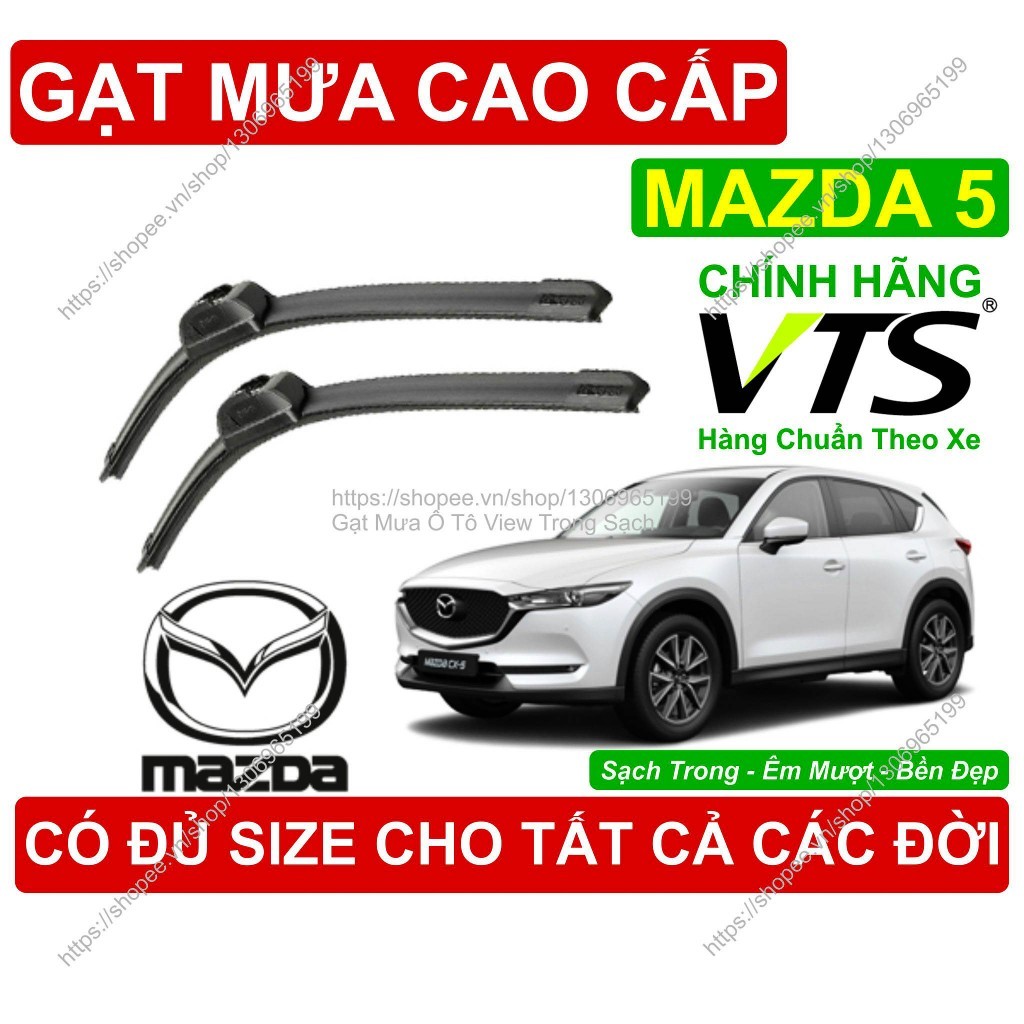 Gạt Mưa Kính Lái Mazda CX5, Cặp Gạt Mưa Kính Lái Cho Các Dòng Xe Mazda CX5, Có Đủ Size Cho Các Đời X