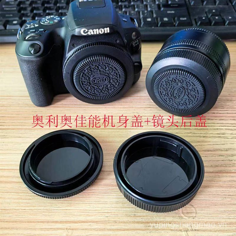 Sản phẩm mới Oreo Body Cap Universal Canon EF Mount 200D5D4 5D3 90D 80D 850D Nắp ống kính máy ảnh