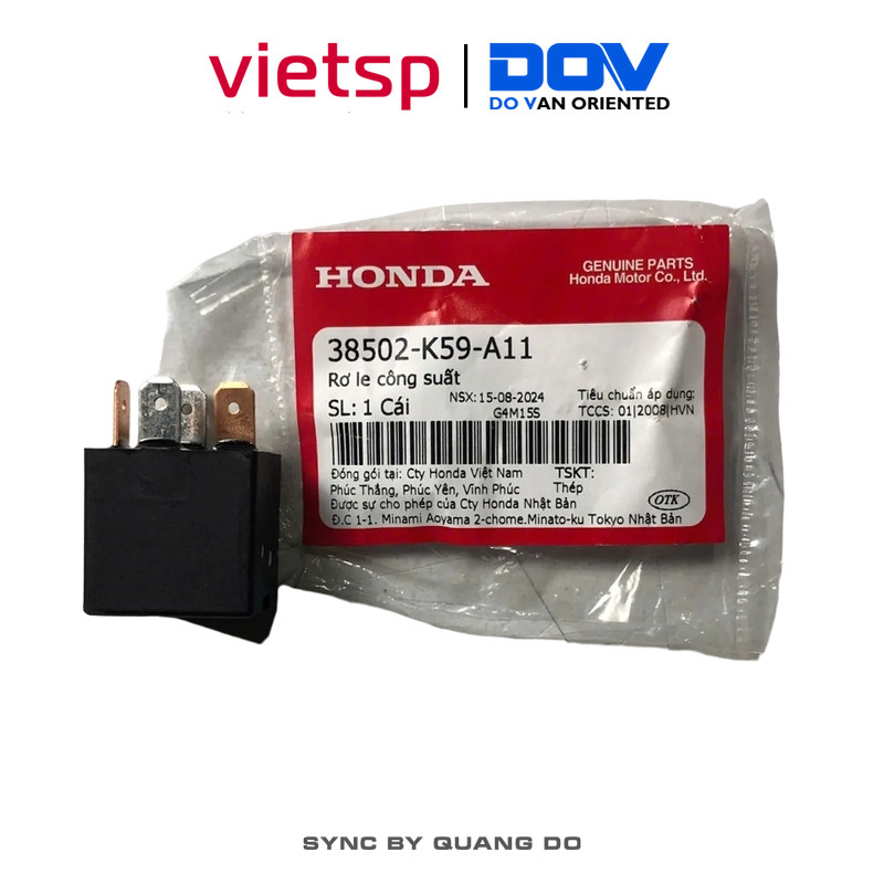 Rơ Le Công Suất HONDA Ab 125 2015, 2016 (38502K59A11)