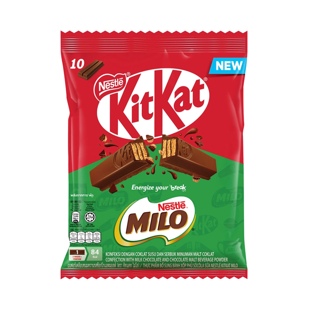 Socola Kitkat Milo gói 145g - 17322
