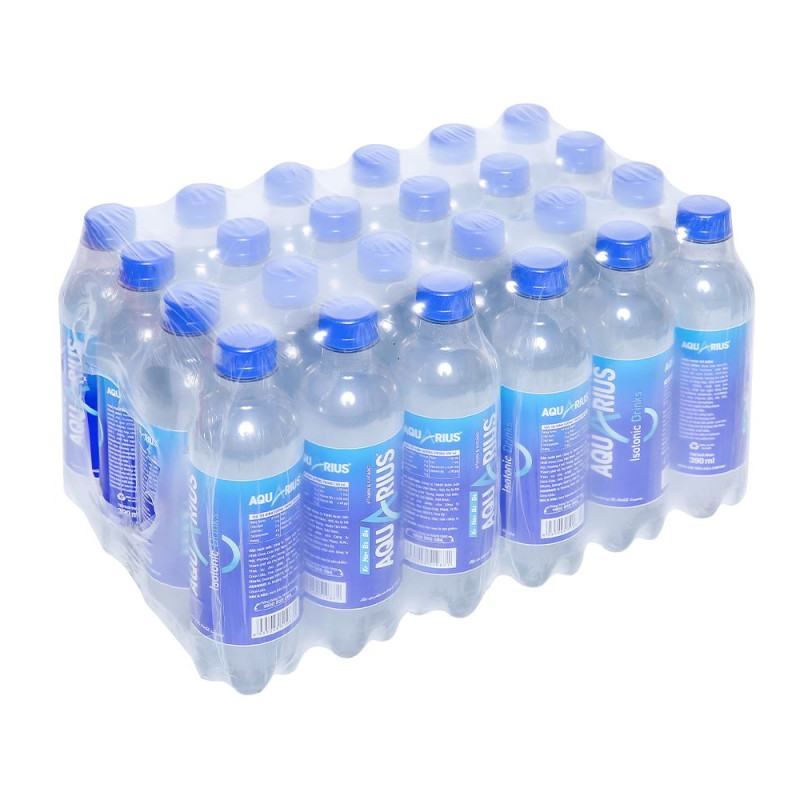 Thùng 24 nước uống thể thao Aquarius chai 390ml - 10878