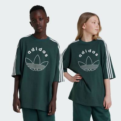 adidas Phong cách sống Áo Thun Graphic Trẻ Em Trẻ em màu xanh lá IY9545