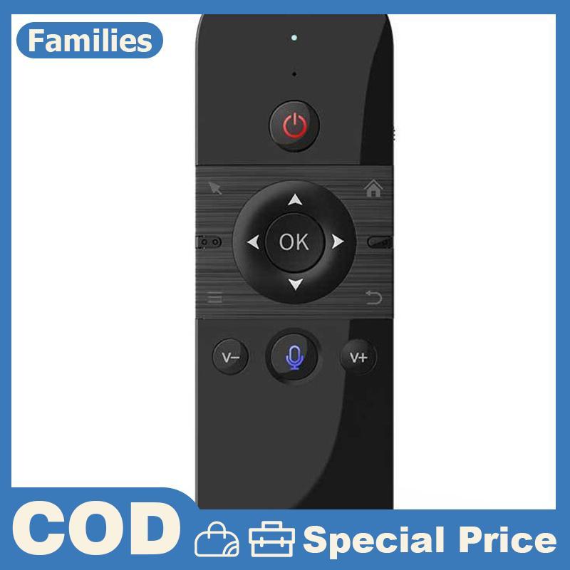 M8 Air Mouse Điều khiển từ xa bằng giọng nói Bàn phím Mini không dây 2.4G di động cho Android TV Box