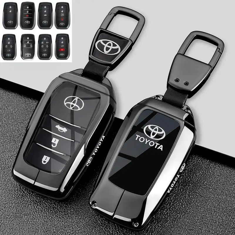 Hợp Kim Kẽm Chìa Khóa Xe Ô Tô Dành Cho Xe Toyota Alphard Avanza bZ4X C-HR Camry Corolla Corolla Cros