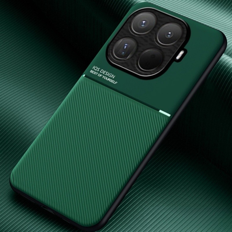 Dành Cho Xiaomi 15T Pro 5G Ốp Lưng Ô Tô Từ Tính Giá Đỡ Tấm Da Ốp lưng Xiaomi15T Xiomi Mi15T Mi 15 T 