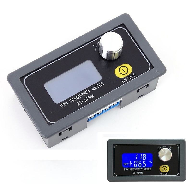 169 Mô-đun tạo xung PWM 1Hz-150KHz XY-KPWM 3.3V-30V LCD đầu ra sóng vuông có nút bật tắt chu kỳ và t