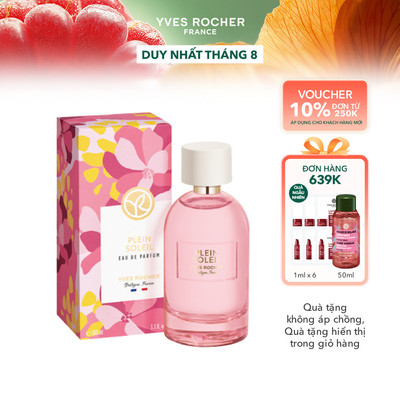 Nước hoa Pleines Natures Eau De Parfum Plein Soleil Spray 100ml