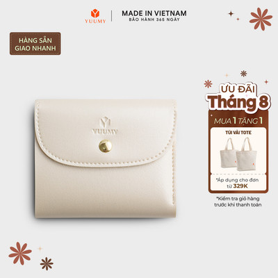 Ví Yuumy ( Thời trang nữ dáng cầm tay nhỏ gọn - Ví da Seasand YV58)