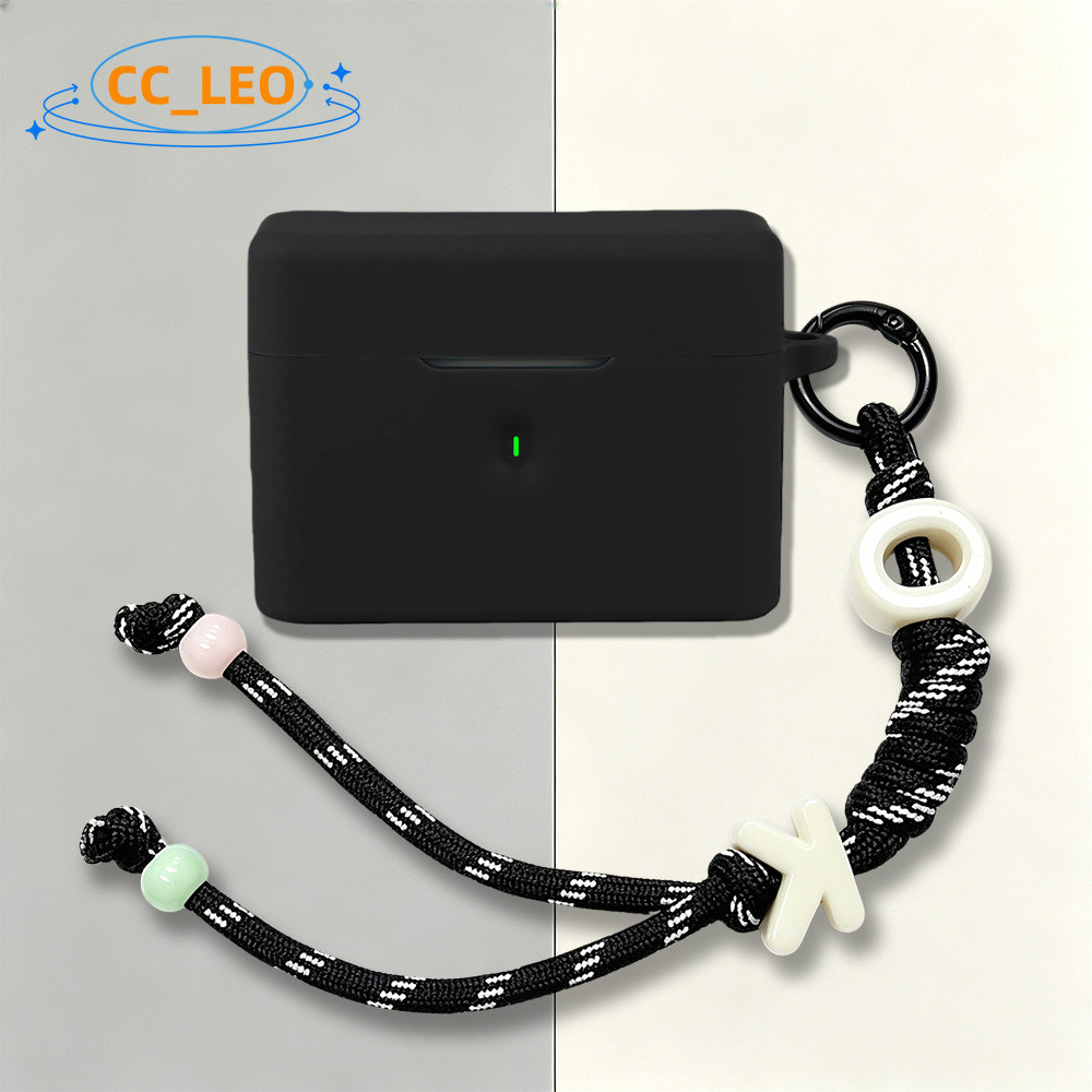Suitable for MOONDROP Golden Ages 2 Case Soft Silicone Case Cute OK Lanyard Shockproof Protective Co