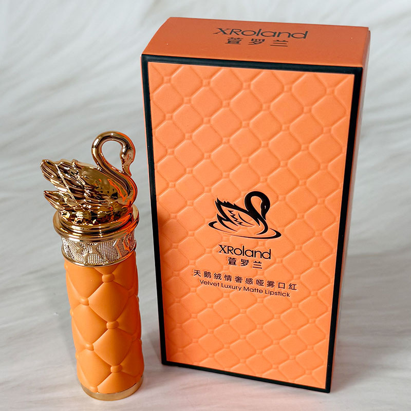 XRoland XRoland Nhung Tình Cảm Sang Trọng Matte Son Môi Chống Thấm Nước Dễ Màu Không Dễ Phai Màu Tự 