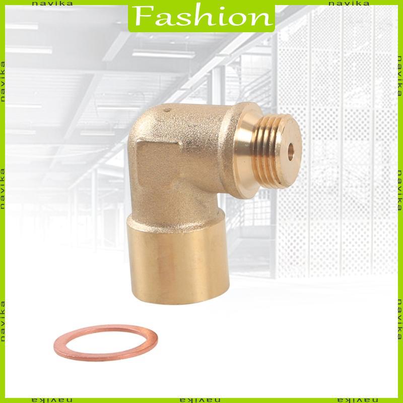 NA 90 Độ Barstock Street Elbow 18x1 5 Connector 90°Bộ chuyển đổi cảm biến oxy