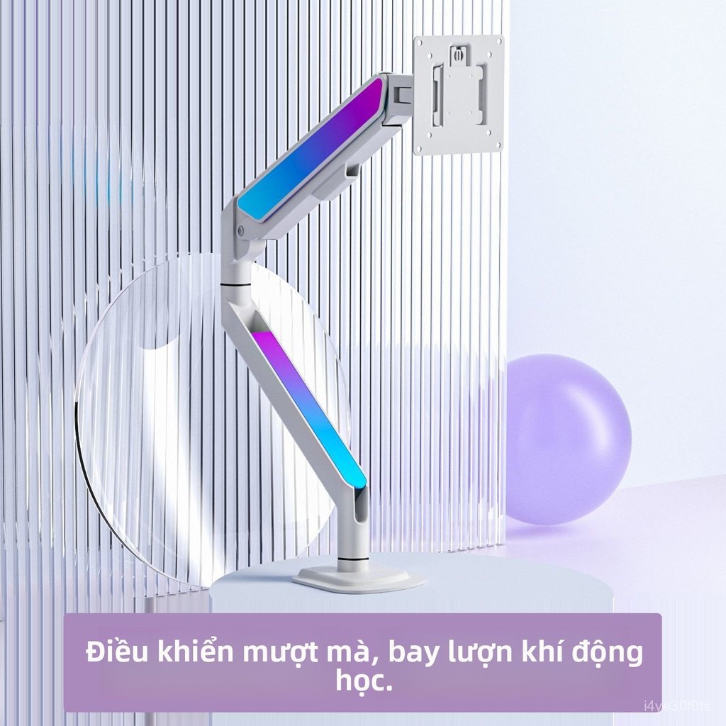 Giá đỡ màn hình cần cơ khí nâng hạ, phù hợp LG 27GS85Q, chắc chắn, dễ lắp, bền đẹp, giao nhanh
