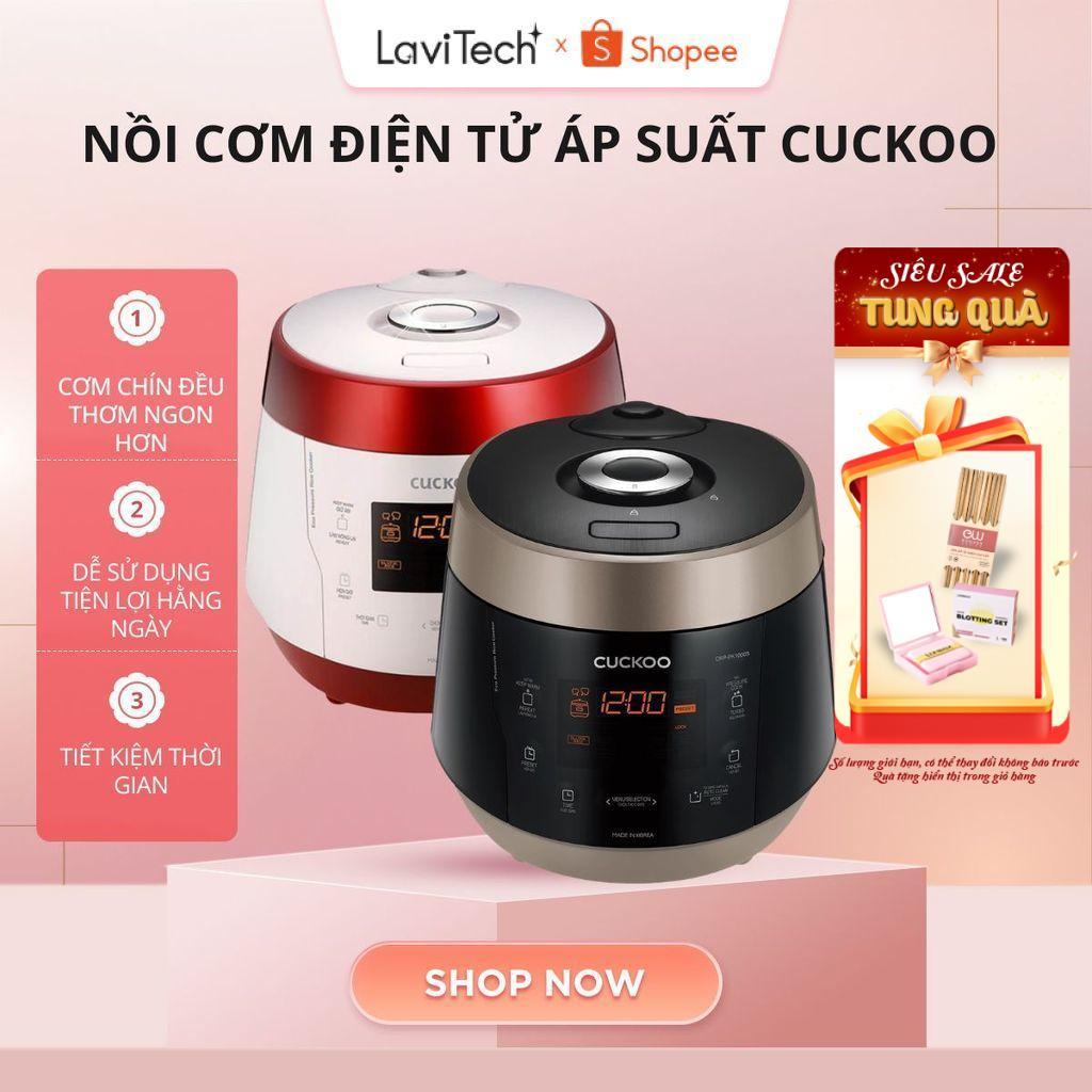 Nồi Cơm Điện Tử Áp Suất Cuckoo CRP-PK1000S/P2RDVNCV - CRP-PK1000S/BKCGVNCV  | BH chính hãng