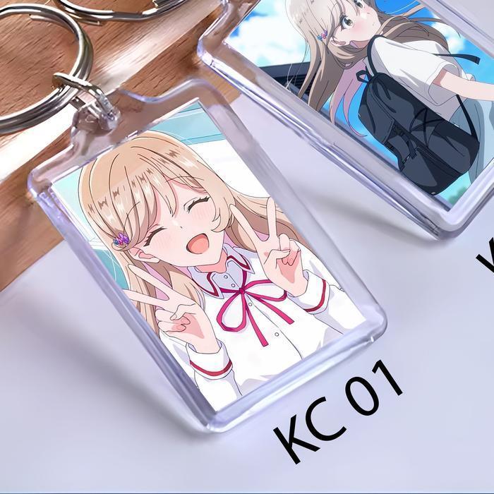 Keychain  Sena Ajisai - Keychain Anime - Keychain - Sena Ajisai - KC 01