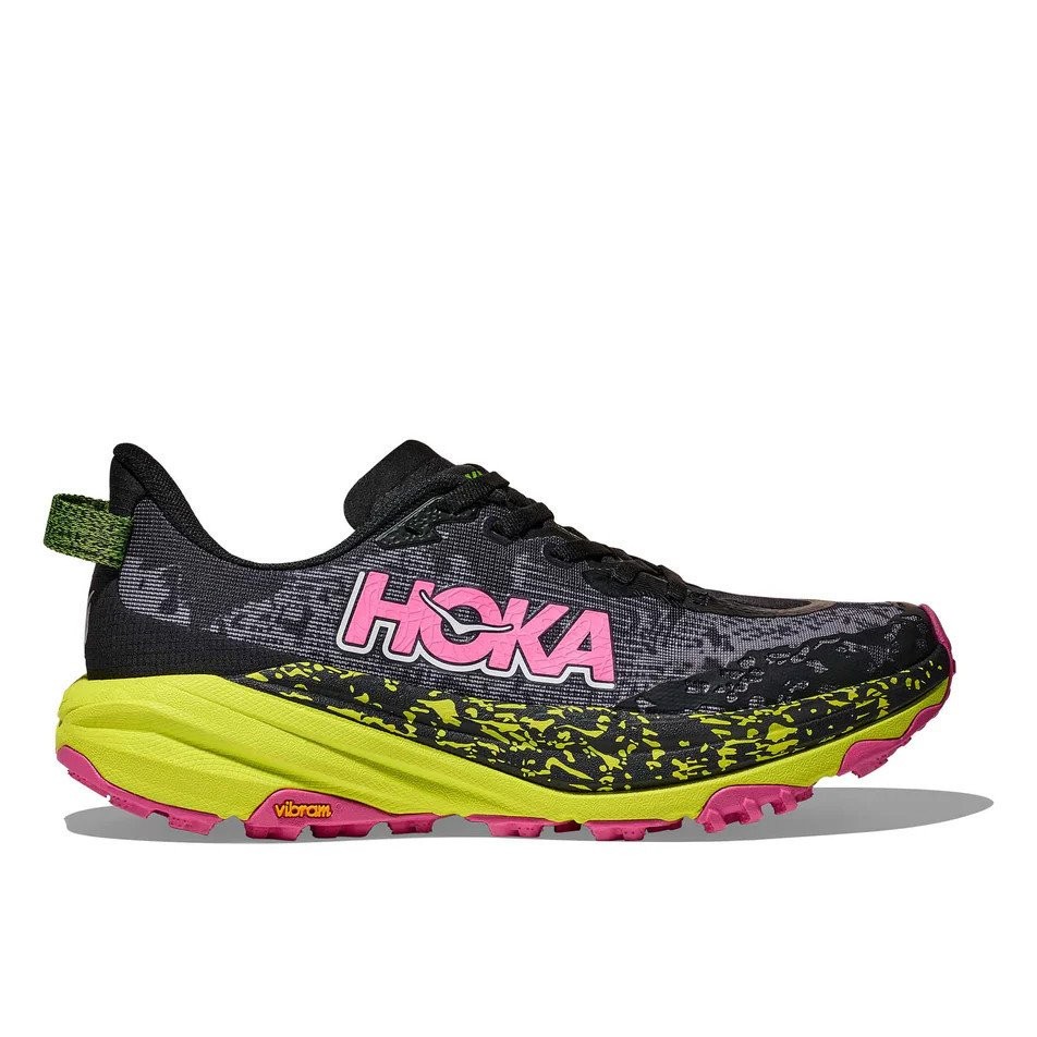 Hoka Speedgoat 6 | Phụ nữ | Cam quýt Hoka đen / Neon