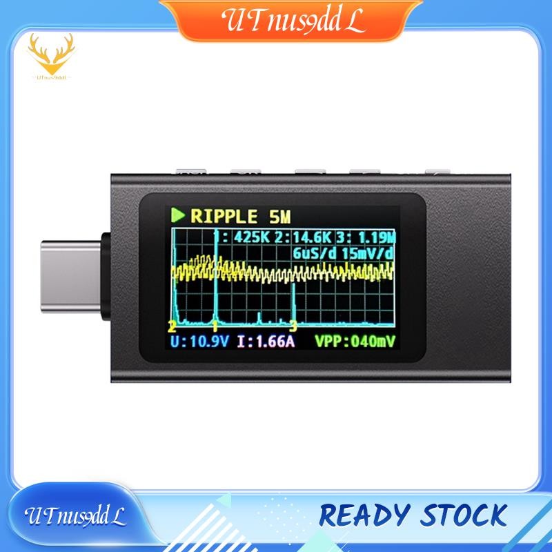 [UTnus9ddL] Máy đo công suất KWS-X1 Máy kiểm tra Type-C Màn hình kỹ thuật số đa chức năng Đồng hồ đo