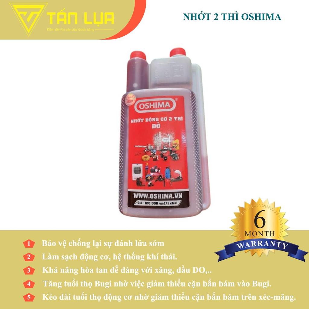 NHỚT 2 THÌ OSHIMA CHÍNH HÃNG, Dùng cho động cơ 2 thì, Dầu Nhớt pha máy 2 thì