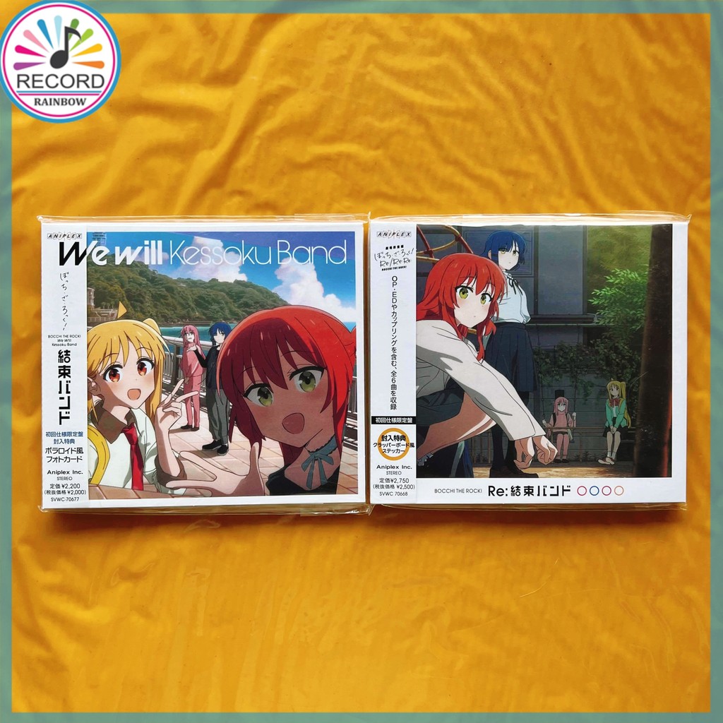 Bocchi The Rock Re & We Will Kessoku Band Limited Edition [Sealed] Brand New VNTFOT