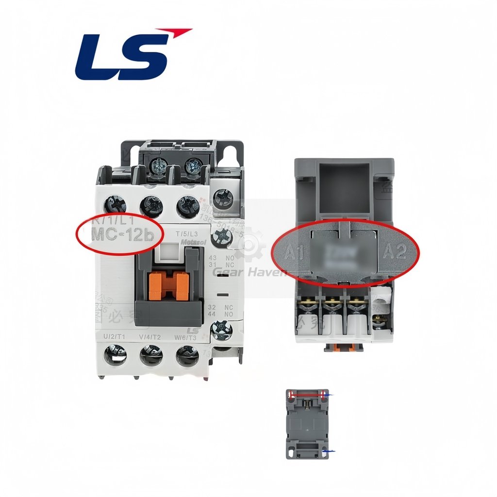LS AC contactor MC-9B MC-12B MC-18B MC-25B MC-32A MC-40A Bao bì túi chống nước phụ kiện điện công ng