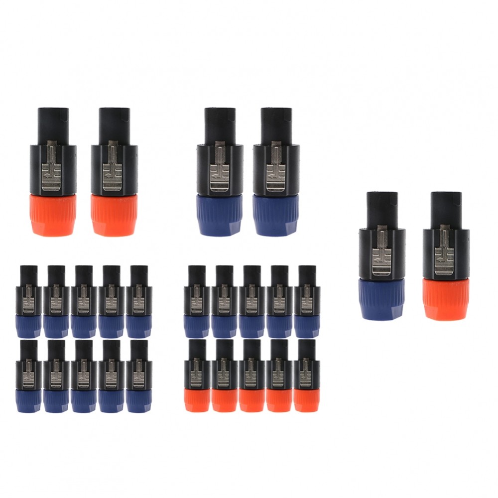 Bộ chuyển đổi âm thanh 4 chân Truyền tín hiệu âm thanh Danh bạ đồng mạ niken