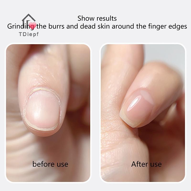 [TDiepf] Cuticle Clean Carbide Nail Drill Bit Diamond Rotary Burrs Electric Nail File cho dụng cụ là